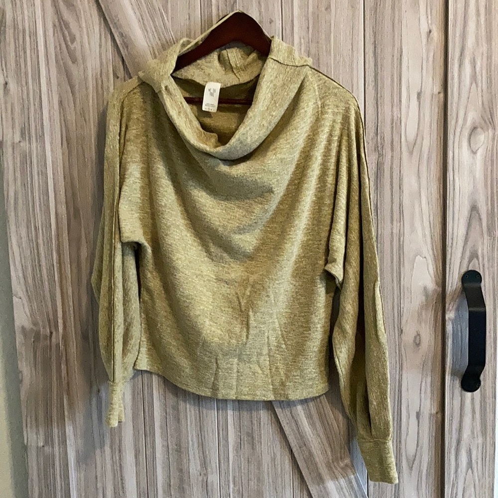 LIKE NEW We The Free slouchy neck sweater